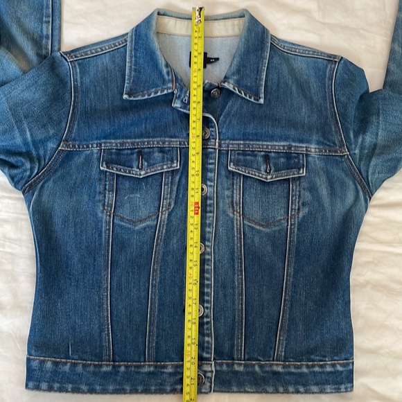 Gap Denim Fitted Jacket Medium - Picture 6 of 8